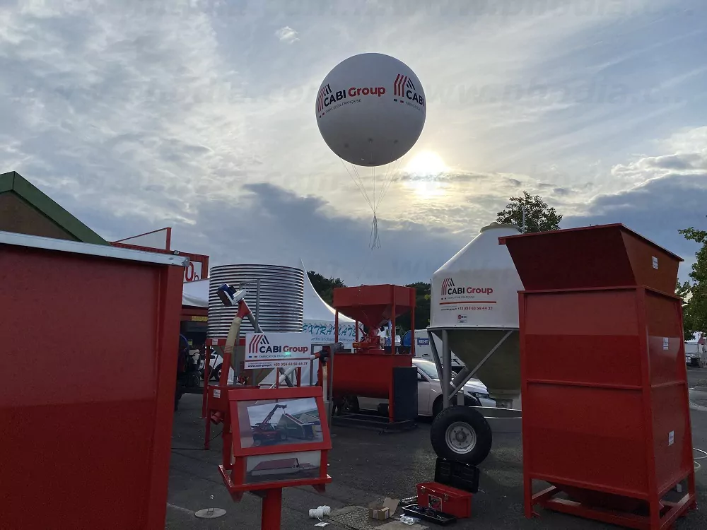 Ballon publicitaire hélium Taille 2m, 3m 4m 6m