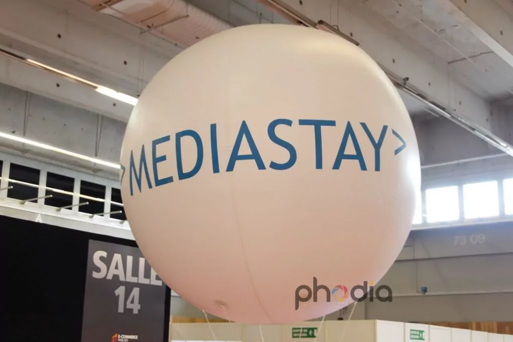 Ballon-gonflable-mediastay pour salon