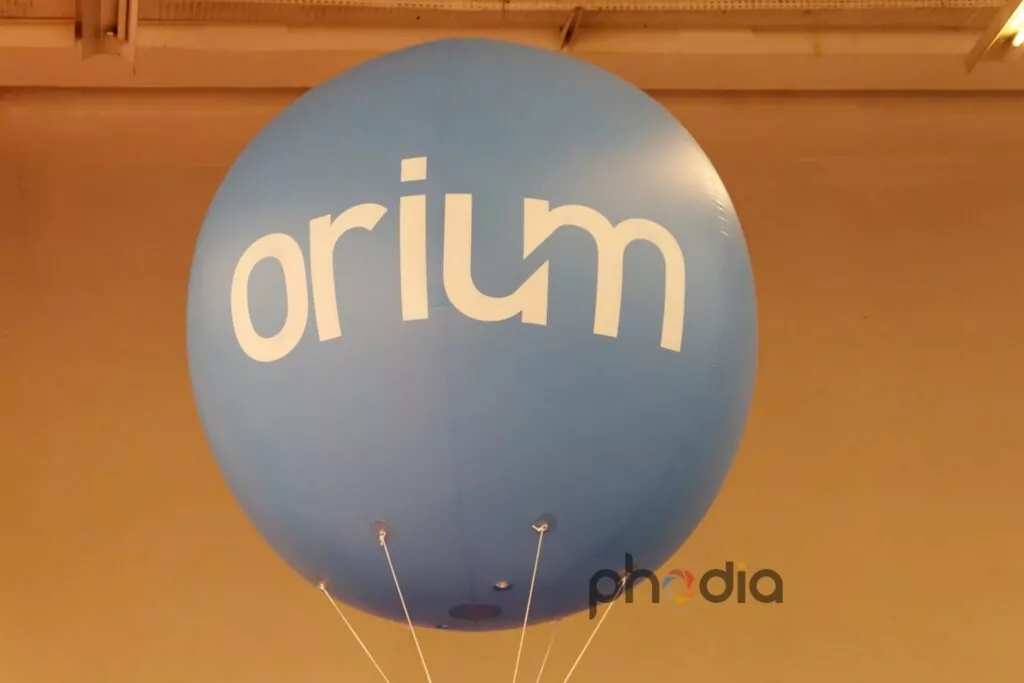 Ballon gonflé Orium