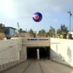 Marseille ballon bleu en face le parking