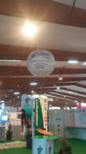 CNEAP Bretagne ballon hélium sur stand