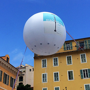 Ballon géant gonflable à l'hélium : 4m en PVC