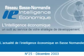 La lettre scientifique et technologique de Basse-Normandie - Décembre 2003 